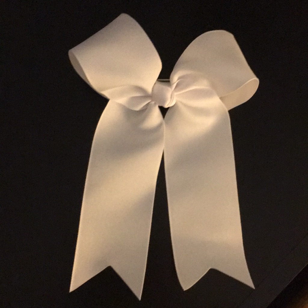 White Hair Bow